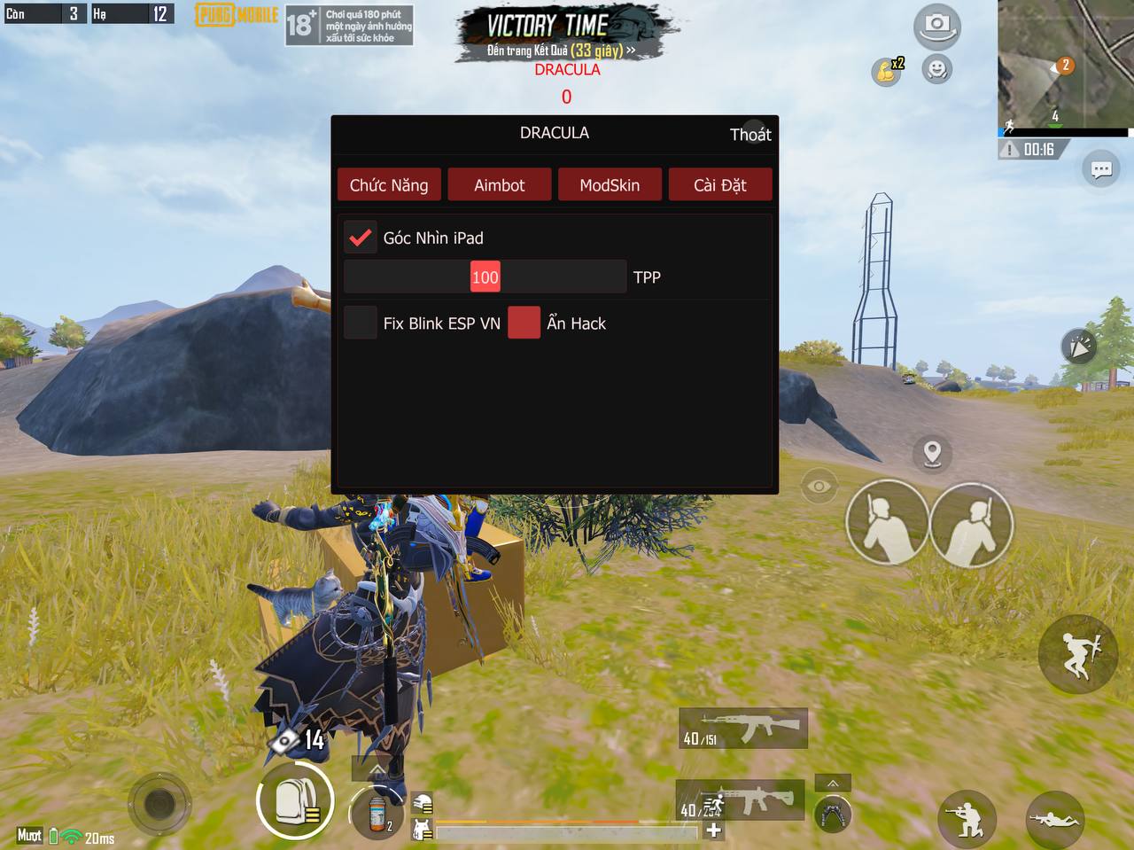 HACK PUBG ẨN HACK